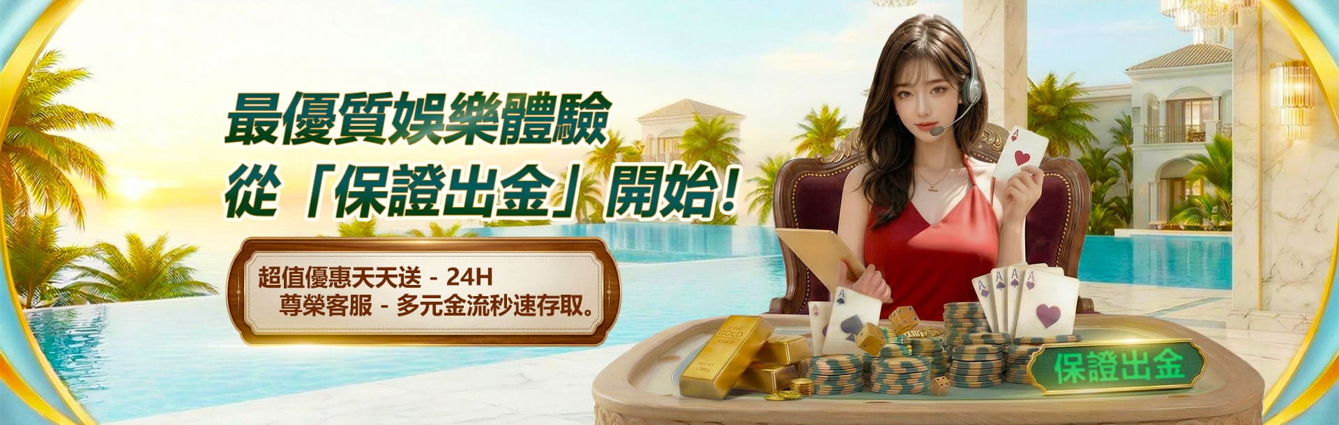 3A娛樂城優惠活動-最優質娛樂體驗 從保證出金開始