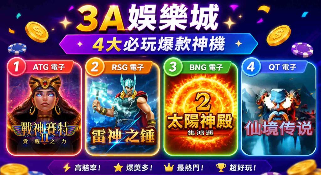 3a娛樂城電子遊戲