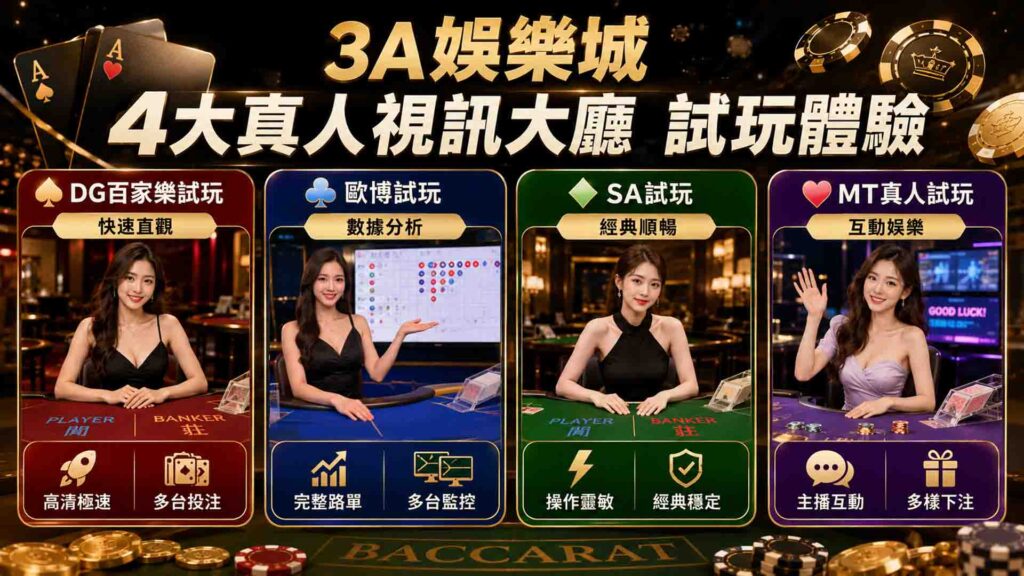 3A娛樂城百家樂試玩